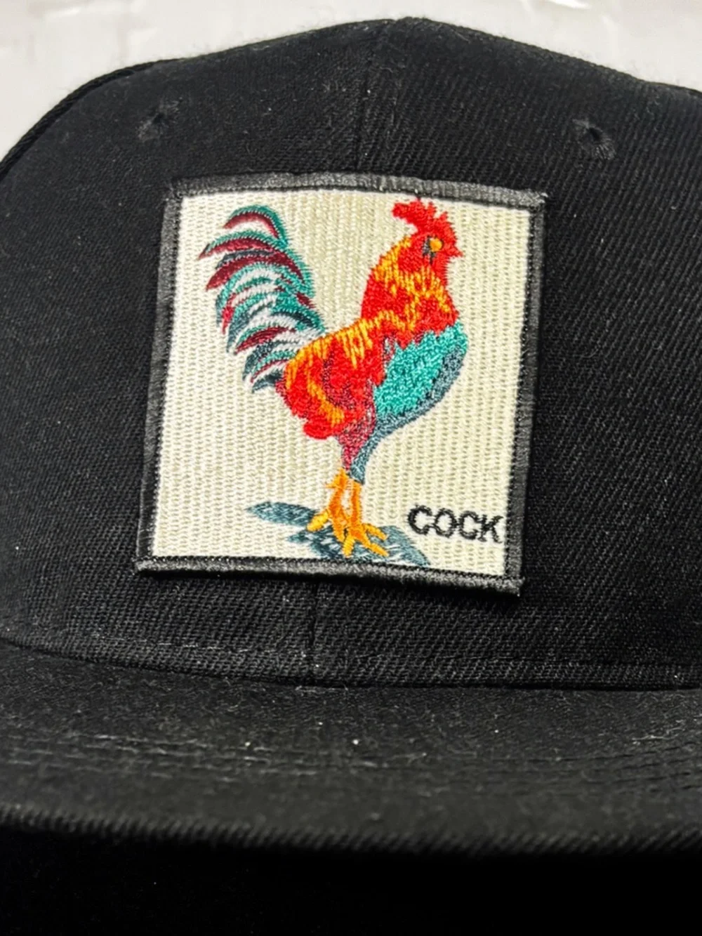 Flat Bill black Hat